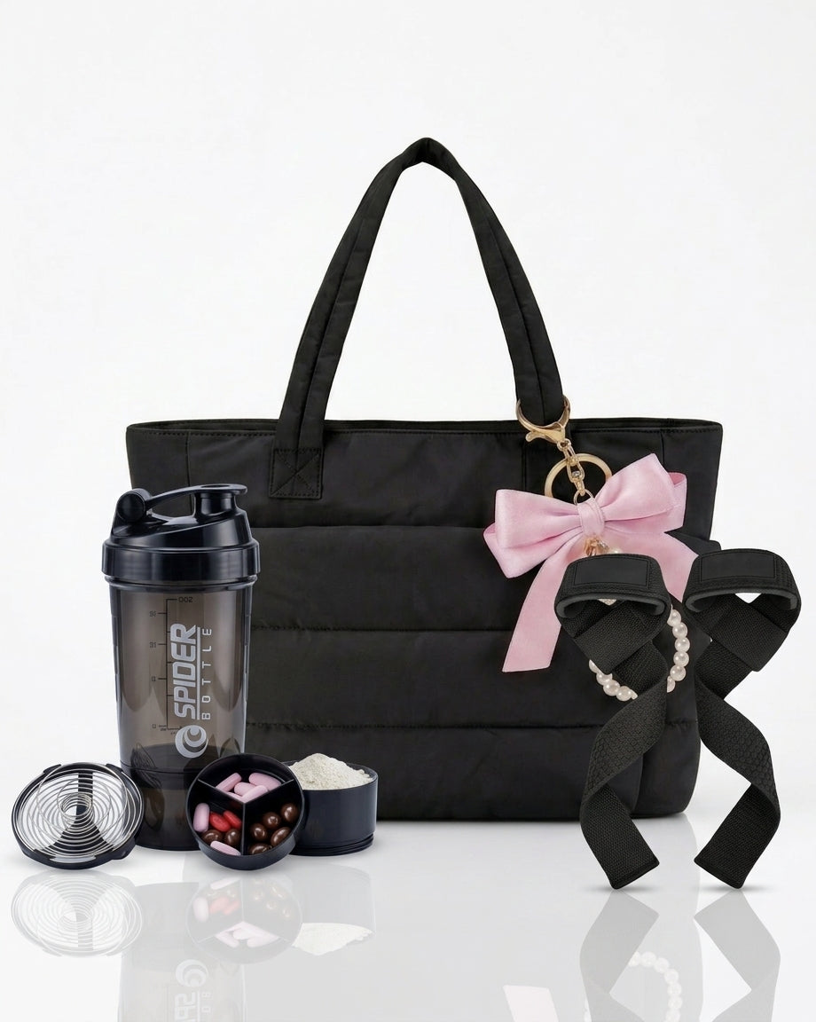 Kit Fitness Esencial Mujer Black